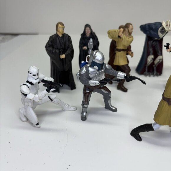 2007 LFL Star Wars C-3PO action figure keychain keyring charm Mega Lot 18+ Acces - Picture 4 of 15